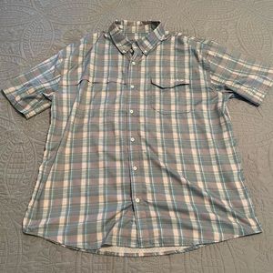 HUK TIDE POINT SHORT SLEEVE SHIRT - Plaid